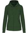 KB4031 K4031 Kariban Ladies Full Zip Hoodie Forest Green colour image